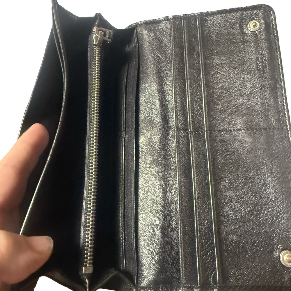 Customized Prada Olive and Brown Camouflage Clutch/Wallet - Picture 7 of 10